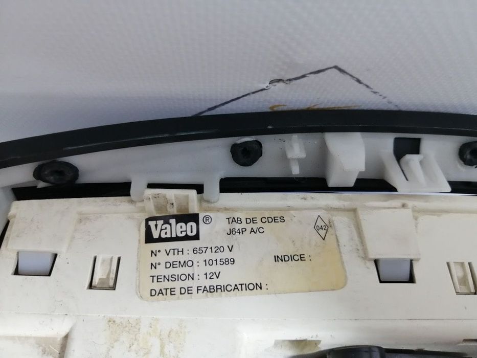 Panou comanda climatizare RENAULT SCENIC I JA0/1_, FA0_ 1999 - 2003 1.6 1.6 K4M 7..  7701047440,  657120V