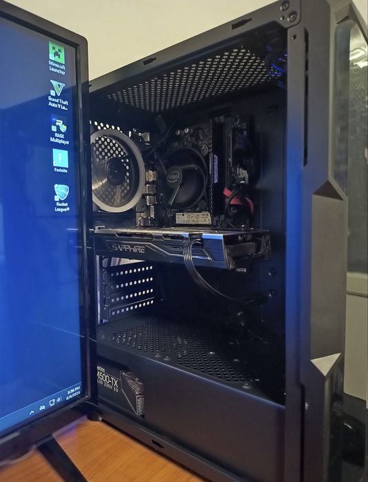 Vand PC Gaming RX 580 8gb i3 10100f 8gb ram ddr4