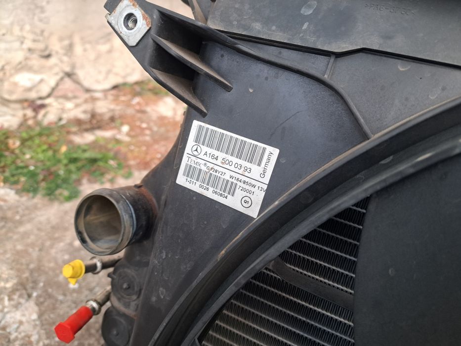 Охладителна перка Мерцедес МЛ W164 ГЛ X164