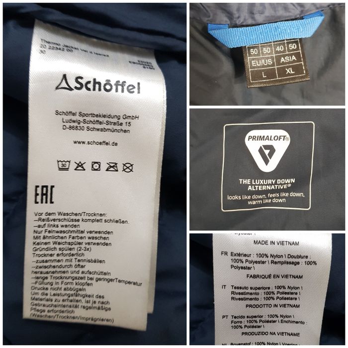 Geaca puf, Jachetă termică Schöffel Val D Isere2 Pertex nr 50, L (men)