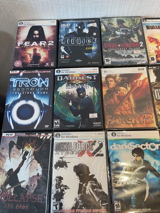 Игры на дисках для ПК