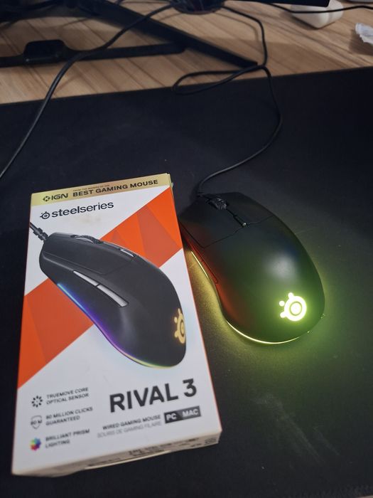Steelseries rival 3 мышку продам