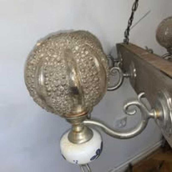 Candelabru decor terasa/filigorie/cabana