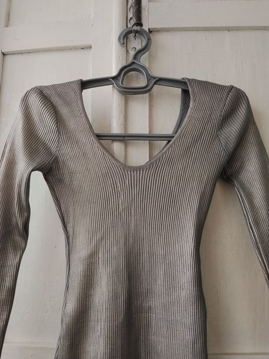 СРОЧНО!Трендовое Платье цвета  Металлик.