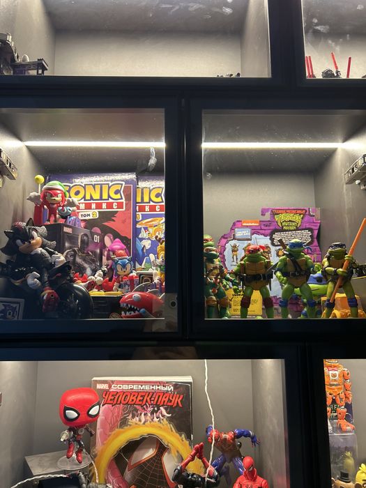 Фигурки marvel tmnt fnaf spider man человек паук