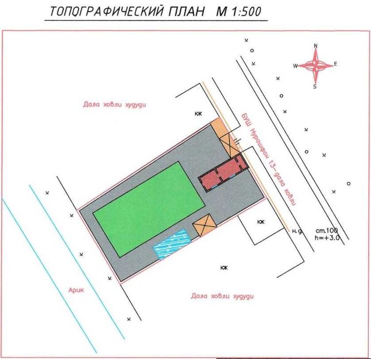 Продаётся дачный участок в Кибрайском районе на берегу канала Бозсу