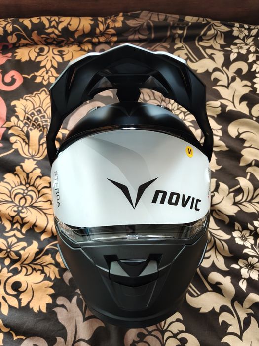 Каска за мотор/адвенчър Novic Xterra Matt Black