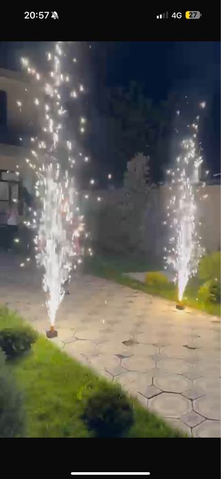 холодный фонтан с аппаратом