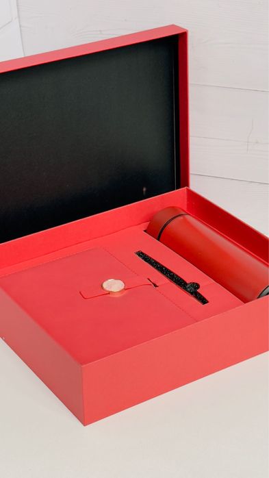 Подарки! Блокнот + термос! Оптом