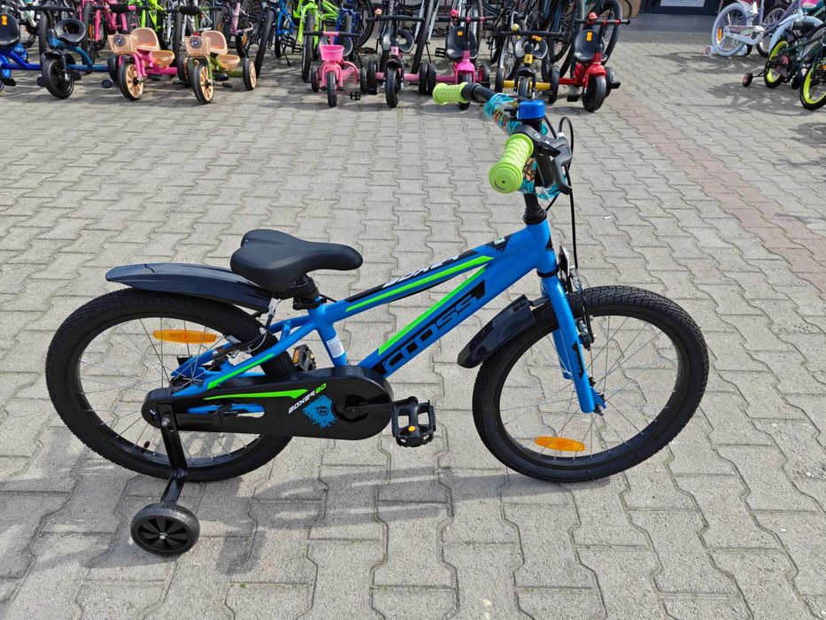 CROSS Алуминиев велосипед 20" BOXER син