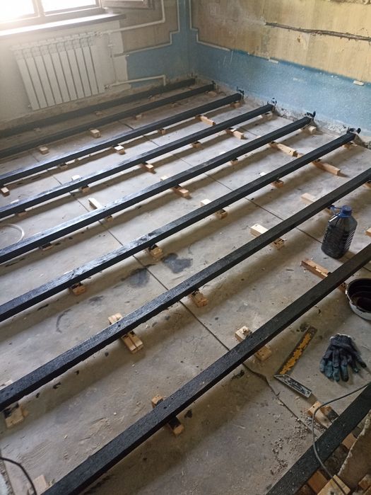 Шлифовка пол паркет