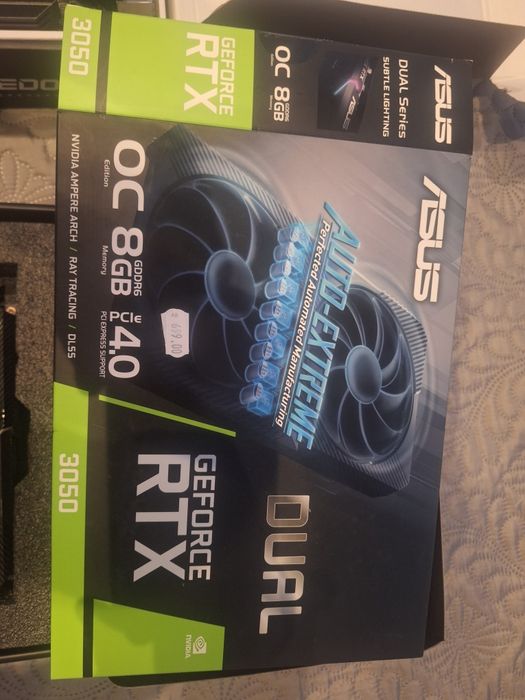 Видео карта 3050 8GB RTX Gforce ASUS dual oc