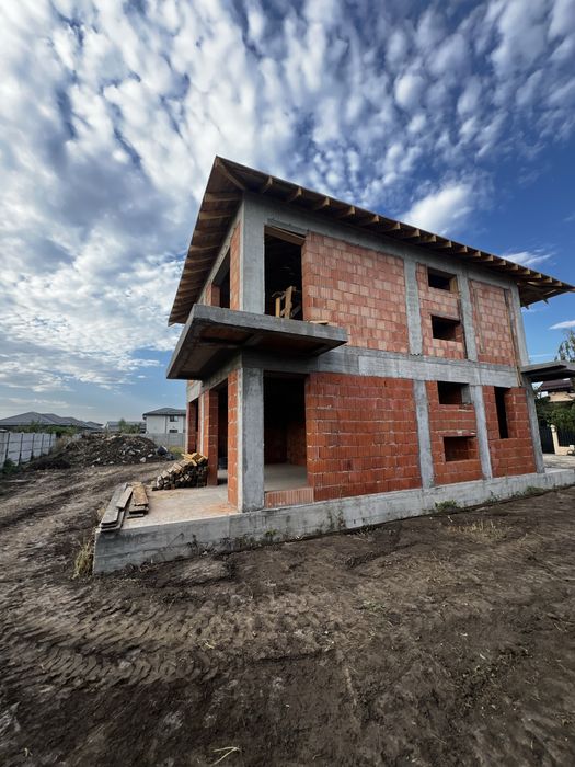 Casa P+1+pod 164mp construiti, 350mp teren, 4 locuri parcare, Tamasi(Corbeanca) - posibil RATE