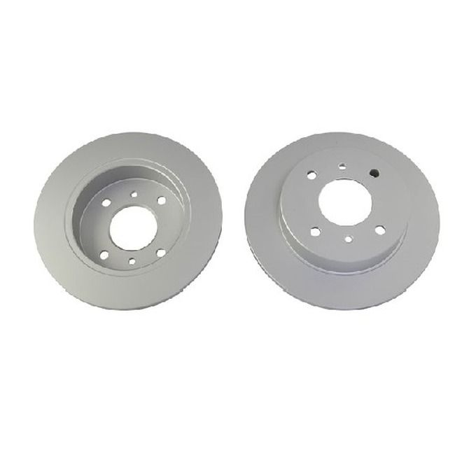 Set disc frana Nissan Almera (N16) 2000-2007, Primera (P10) 1990-1996, Primera Hatchback (P10) 1990-1996, Primera (P11) 1996-2001, Primera Hatchback (P11) 1996-2002, 257,5x10mm, montare: punte spate, plin, OE 1326156, SRLine