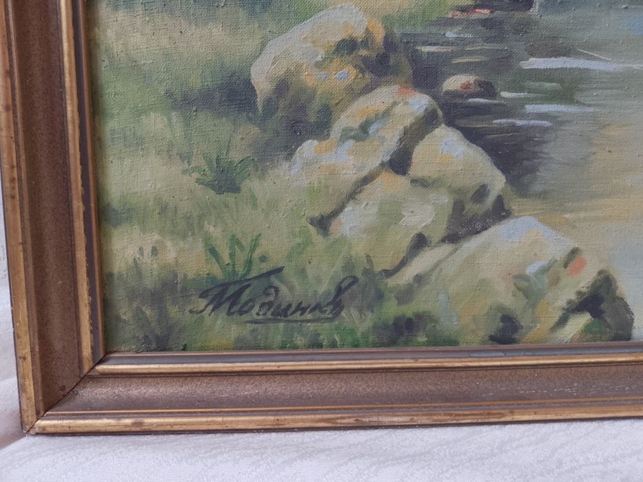 Маслена живопис пейзаж