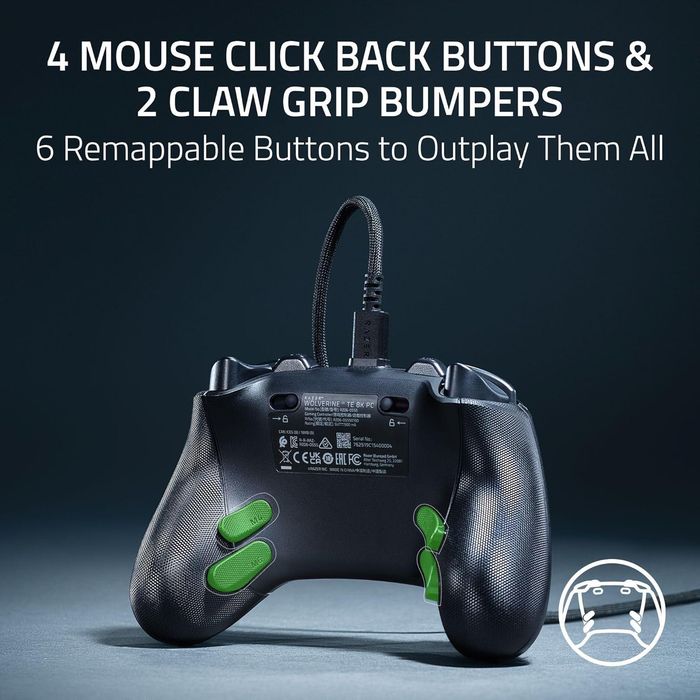 Controler de gaming cu fir Razer Wolverine V3 Tournament Edition 8K pentru PC,sigilat