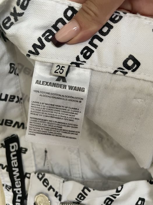 Alexanderwang къси панталони на надписи