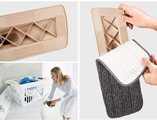 Распылительная швабра из микрофибры для мытья пол