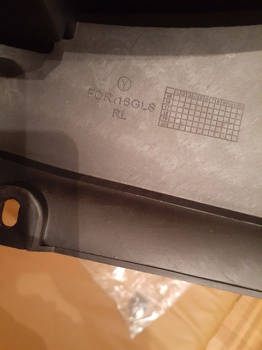 Брызговики для мерседес X166  GL GLS