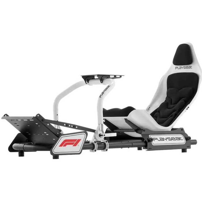 Scaun gaming - Cockpit Playseat Formula Instinct - F1, Alb/Negru
