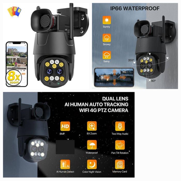 4g камера симкасымен/онлайн кору/360градус