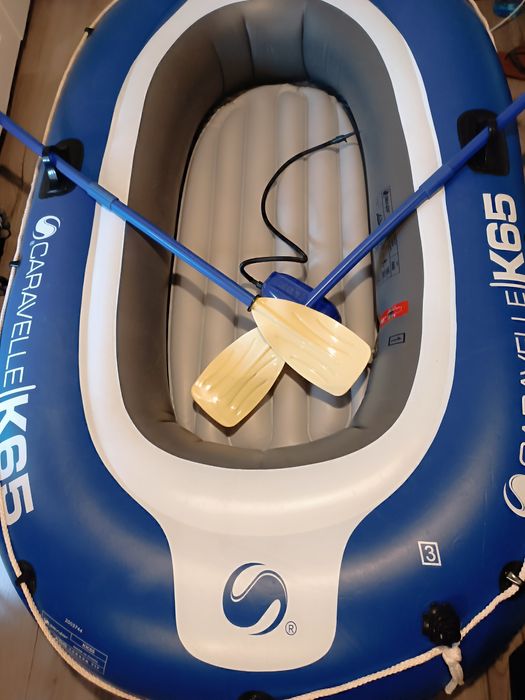 Надуваема лодка Sevylor Caravelle KK65 синя 228x120 см