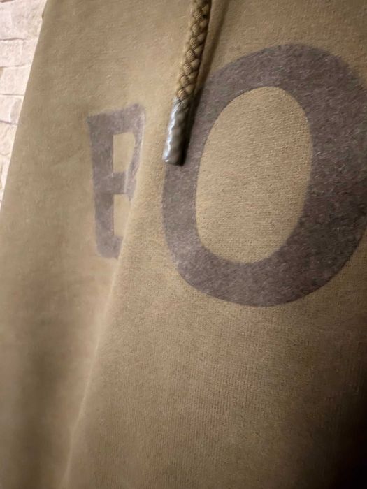 Boss Big Logo Cotton Hooded Sweatshirt размер XL/XXL