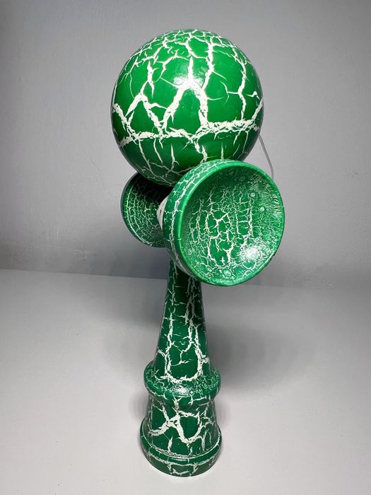 Kendama din Lemn - design Crackle (NOUA)