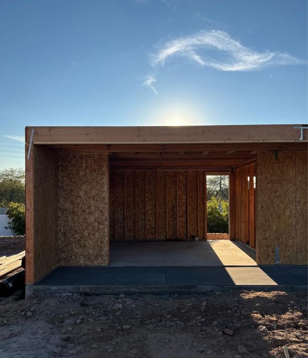 Structura casa lemn 60mp