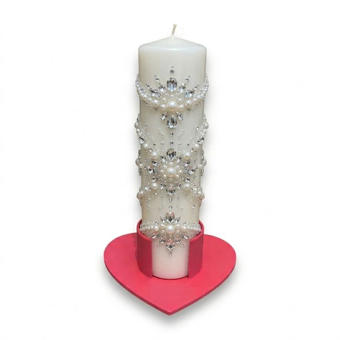 Suport 3 in 1 pentru lumanari stalp