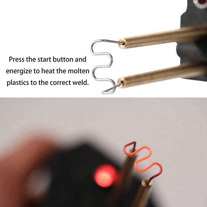 OFERTA ! Trusa Pistol Lipit Plastic 70W Sudat Reparatie +200/800Cleme