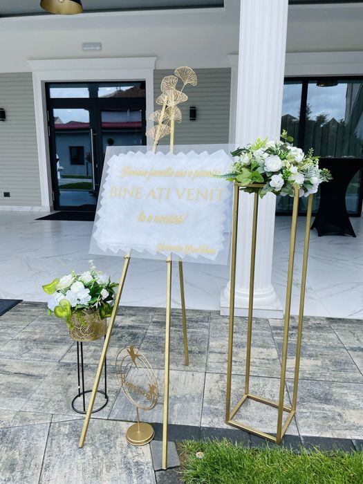 Decor nunta, aranjamente florale