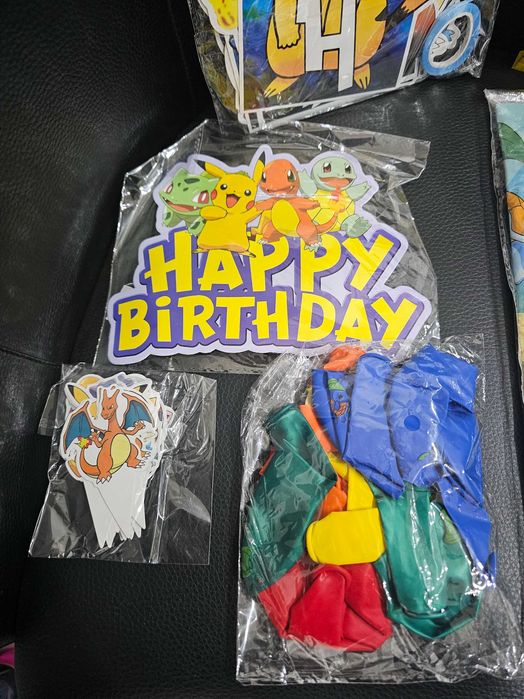 Покемон декорация за рожден ден