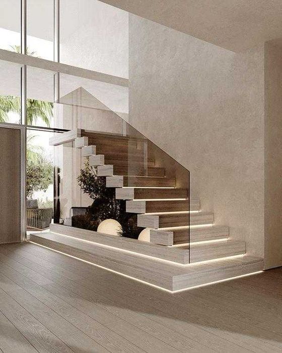 balustrade in sticla