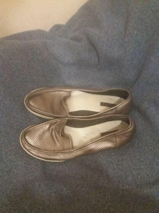 Балетки бу кожа натуральная
