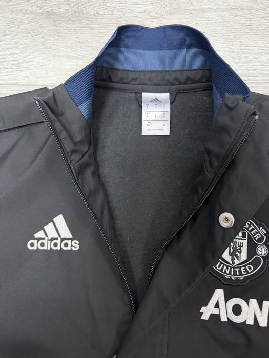 Manchester United JaketAdidas  оригинално яке черен