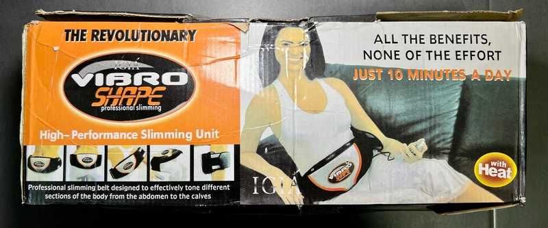 Centură Vibro Shape Professional - Masaj anticelulită - Telecomandă