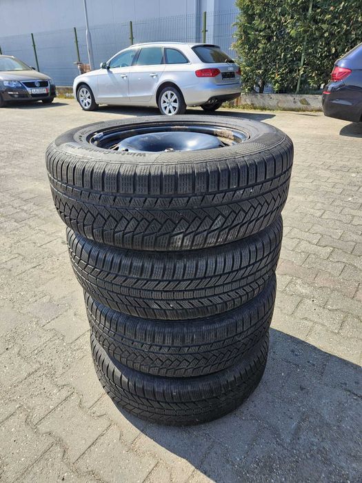 Set Jante cu Anvelope 215/65/R16 M+S 5x112 R16 stare foarte bună etc;