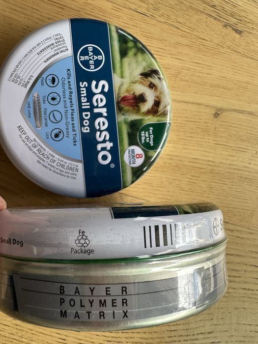 Два броя SERESTO най-добрите каишки за кучета