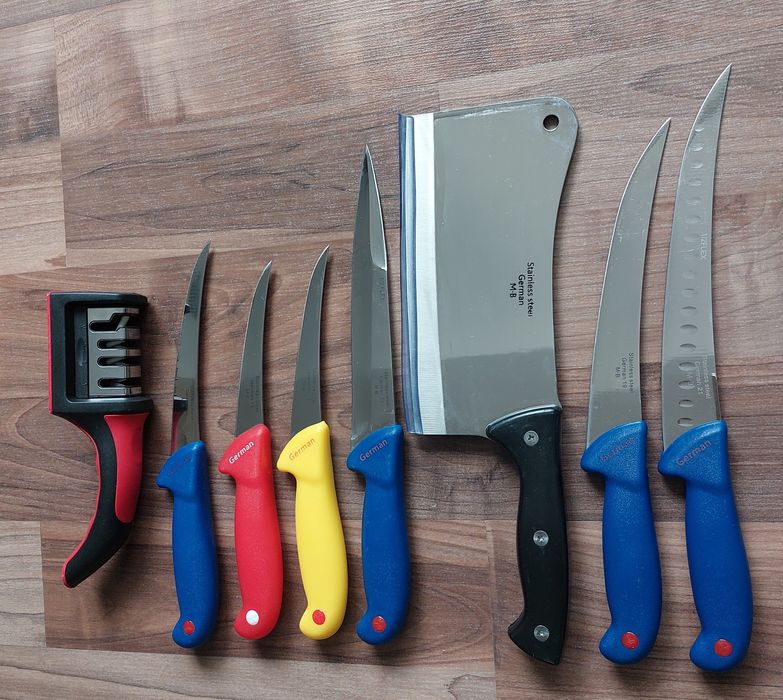 Cutite macelarie 8 piese- profesionale