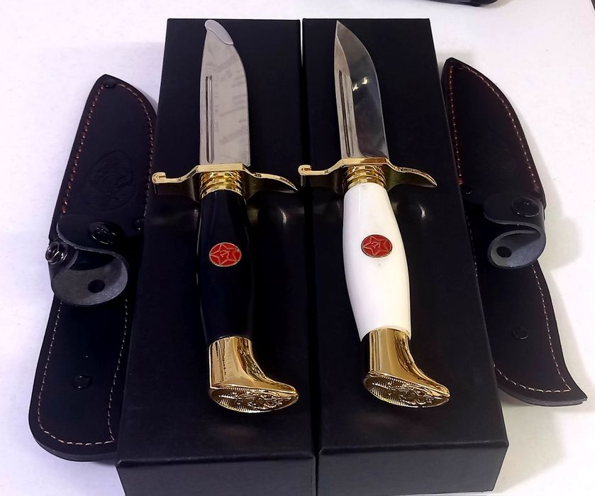 Ловен нож Финка НКВД Звезда