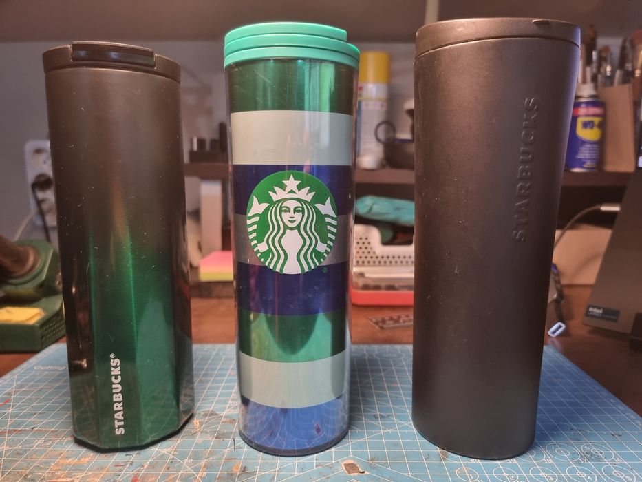 Термо чаши на Starbucks нови