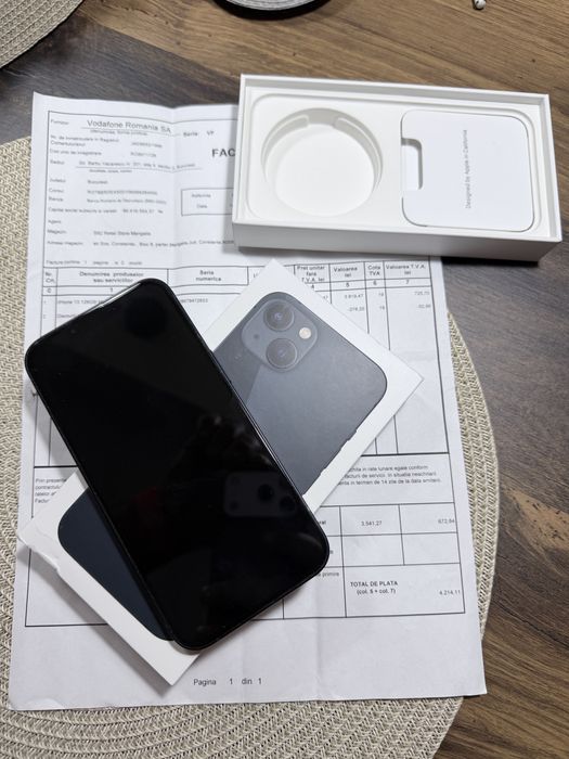 iphone 13 Midnight 128 gb