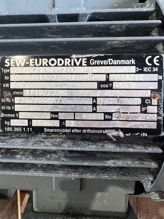 Мотор-редуктор SEW 2.2 kW 23 оборота