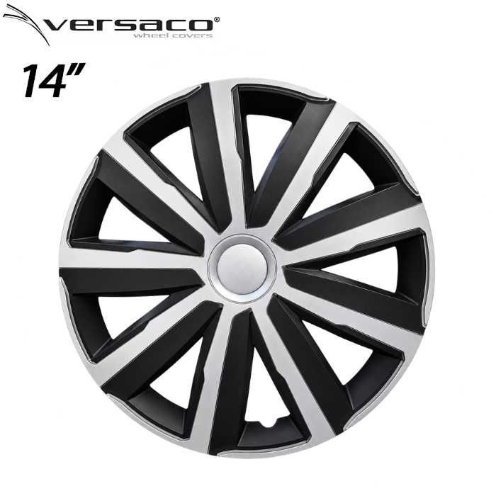 Тасове за джанти Versaco Drift Silver/Black - 14'', 15'' или 16''