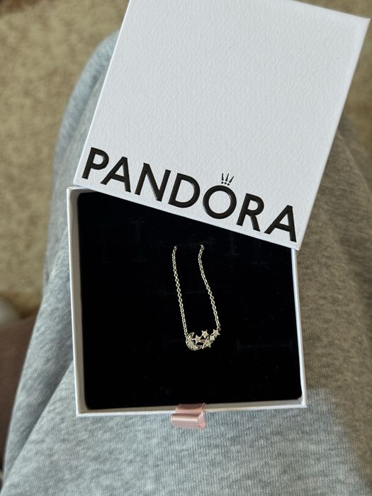 Колье Pandora «Луна и звезды»