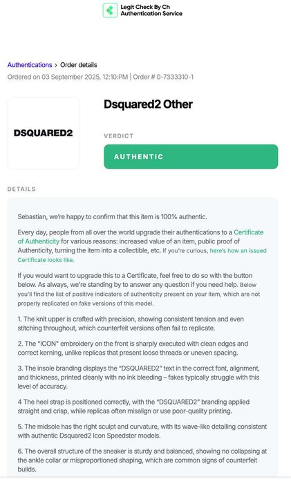 Sneakers Dsquared2, certificati, toamna- iarna, colectia curenta