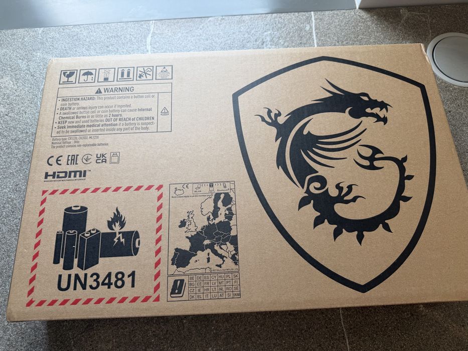 НОВ! MSI Cyborg A17 /Ryzen 7 260/GeForce RTX 5050/16 RAM/1TB SSD