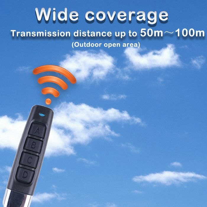 Пульт для Автоматических Ворот и Шлагбаумов Копировщик Ключей 433 MHz