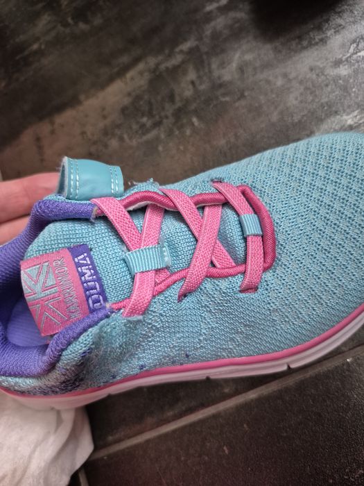 Детски маратонки Karrimor Duma 6 Girls Running Shoes - Teal/Pink